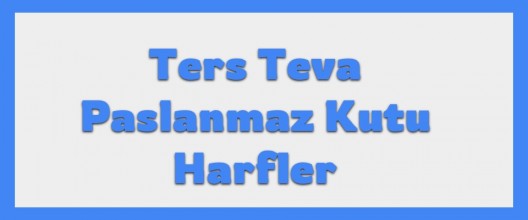 Ters Tava Paslanmaz Kutu Harfler: Neden Profesyonel Firmaların Gözdesi?