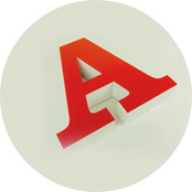 Ampullü Paslanmaz Kutu Harf