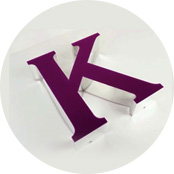 Ters Tava Paslanmaz Kutu Harf